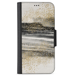 Samsung Galaxy A40 Wallet Cases - Sparkly Tie Dye