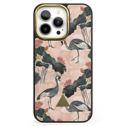 Apple iPhone 13 Pro Printed Case - Crowned Bird