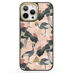 Apple iPhone 13 Pro Max Printed Case - Crowned Bird