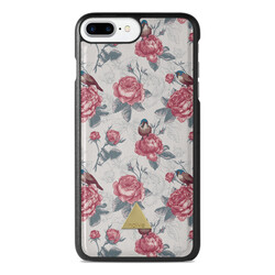 Apple iPhone 7 Plus Printed Case - Roses & Birds