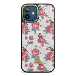 Apple iPhone 12 Mini Printed Case - Roses & Birds