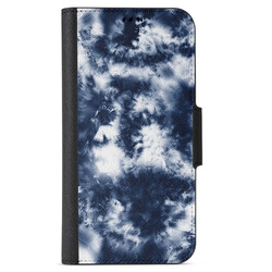 Apple iPhone X/XS Wallet Cases - Tie Dye Blue