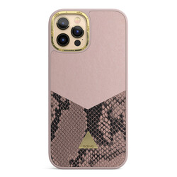 iPhone 12 Pro Attract Case - Smooth Pink Snake