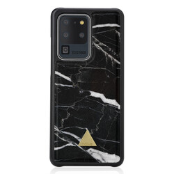 Samsung Galaxy S20 Ultra Printed Case - Black Marble