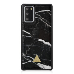 Samsung Galaxy Note 20 Printed Case - Black Marble