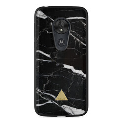 Motorola Moto G7 Play Printed Case - Black Marble