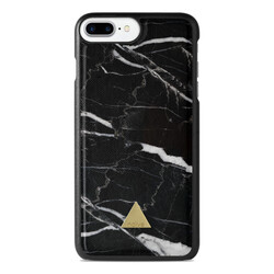 Apple iPhone 7 Plus Printed Case - Black Marble