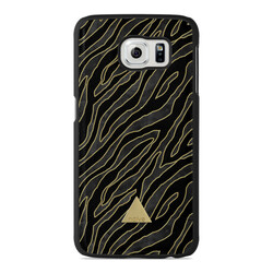 Samsung Galaxy S6 Printed Case - Golden Zebra