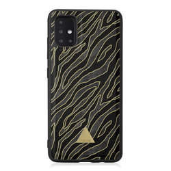 Samsung Galaxy A51 Printed Case - Golden Zebra