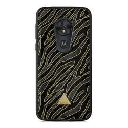 Motorola Moto G7 Play Printed Case - Golden Zebra