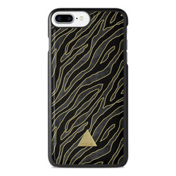 Apple iPhone 7 Plus Printed Case - Golden Zebra