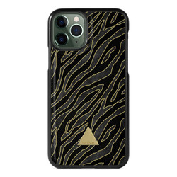 Apple iPhone 11 Pro Printed Case - Golden Zebra