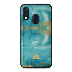 Samsung Galaxy A40 Printed Case - Ocean Shimmer