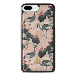 Apple iPhone 8 Plus Printed Case - Crowned Bird