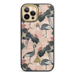 Apple iPhone 12 Pro Printed Case - Crowned Bird