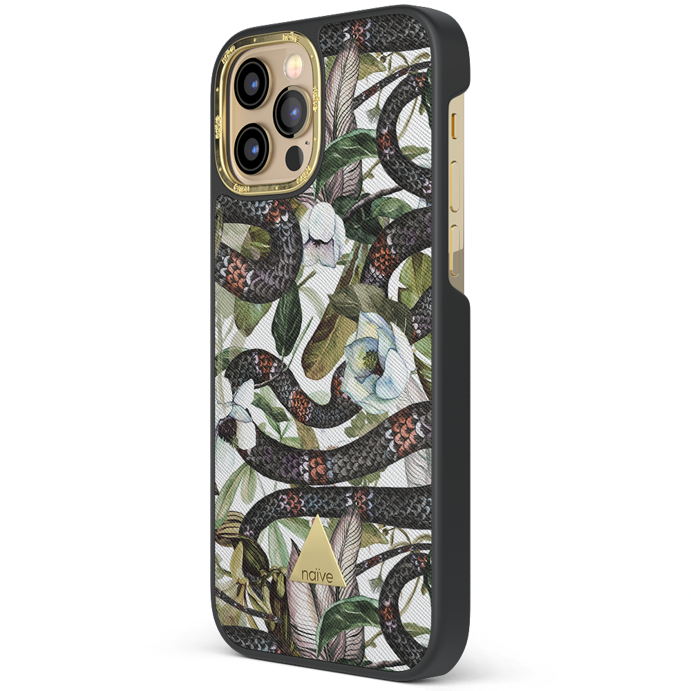Apple iPhone 12 Pro Printed Case - Jungle Snake