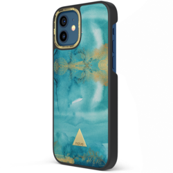 Apple iPhone 12 Mini Printed Case - Ocean Shimmer