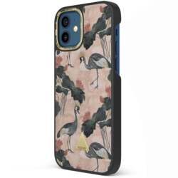 Apple iPhone 12 Printed Case - Crowned Bird