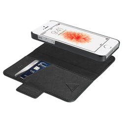 Apple iPhone 5/5s/SE Wallet Cases - Golden Zebra