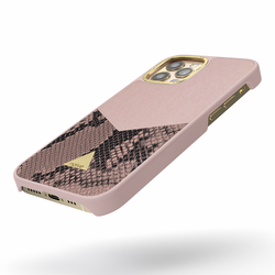 iPhone 12 Pro Max Attract Case - Smooth Pink Snake